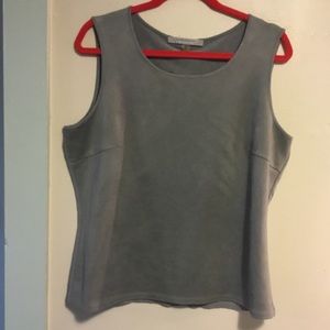 Suede-like top A-2